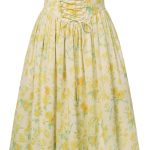 Floral Dress for Women 2026 Corset Milkmaid Dresses Casual Summer Sundress with Pockets