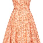 2026 Summer Dress for Women Spaghetti Strap Flowy Midi Beach Sundress Vintage Wedding Guest Cocktail Dress