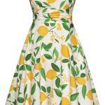 2026 Summer Dress for Women Spaghetti Strap Flowy Midi Beach Sundress Vintage Wedding Guest Cocktail Dress