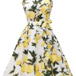 Women'sVintage Polka Audrey Dress 1950s Halter Retro Cocktail Dress